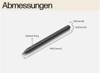 HP Wiederaufladbarer Tilt Pen MPP 2.0 (schwarz)