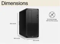HP Z2 Tower G9, Intel Core i9-14900K, 64 GB DDR5, 2TB HP...