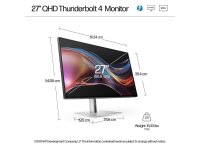 HP 727pu Docking Display, 27" QHD, IPS Black,...