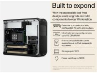 HP Z4 G5, 64 GB DDR5, 2TB HP Z Turbo Drive M.2 SSD, RTX...