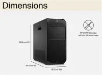 HP Z4 G5, 128 GB DDR5, 2TB HP Z Turbo Drive M.2 SSD, RTX...