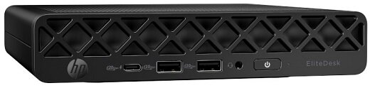 HP ProDesk 4 Mini G1i, Intel Ultra 5 225T, 16 GB DDR5, 256GB PCIe SSD, Intel Graphics, Win11 Pro, Schwarz, 2 Jahre Vor‑Ort Service