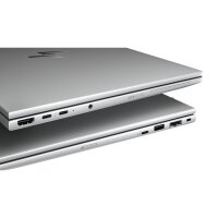 HP EliteBook 8 G1i, Intel Ultra 7 255H, 32 GB DDR5, 1TB PCIe SSD, 14" WUXGA 1920x1200 Anti-Glare Sure View 800nits, Arc 140T, Win11 Pro, Silber, 3 Jahre Vor‑Ort Service