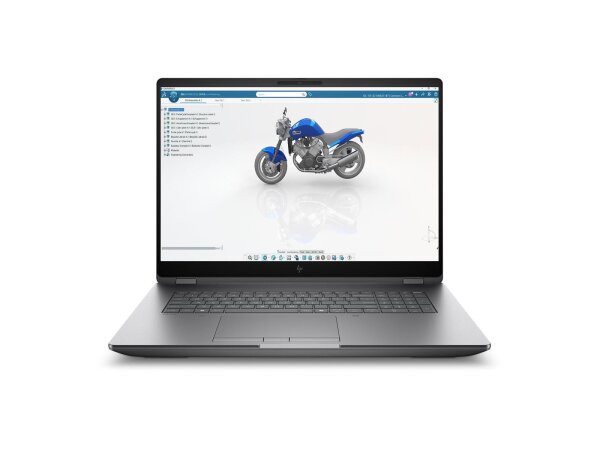 HP ZBook Fury G1i 16, Intel Ultra 9 285HX, 64 GB DDR5, 1TB SSD, 16" WUXGA 1920x1200 Sure View 800nits, RTX PRO 3000, 12 GB GDDR7 dediziert, Win11 Pro, Silber, 3 Jahre Vor‑Ort Service