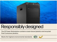 HP Z4 G5, 32 GB DDR5, 1TB HP Z Turbo Drive M.2 SSD, RTX 2000 Ada, 16 GB GDDR6 dediziert, Win11 Pro, 5 Jahre Vor‑Ort Service