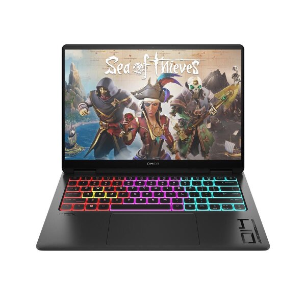 HP OMEN Transcend, Renew, Intel Ultra 9 185H, 32 GB DDR5, 1TB SSD, 14" 2.8K 2880x1800 OLED 400 nits, GeForce RTX 4070, 8 GB GDDR6, Win11 Home, Schwarz, 1 Jahr Bring‑In Garantie