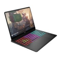 HP OMEN Transcend, Renew, Intel Ultra 9 185H, 32 GB DDR5, 1TB SSD, 14" 2.8K 2880x1800 OLED 400 nits, GeForce RTX 4070, 8 GB GDDR6, Win11 Home, Schwarz, 1 Jahr Bring‑In Garantie