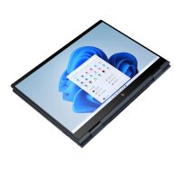 HP Envy x360, Renew, Intel Core i7-1250U, 16 GB DDR5, 1TB SSD, 13.3" 2.8K 2880x1800 OLED 400 nits, Iris Xe Graphics, 80 EU, Win11 Home, Blau, 1 Jahr Bring‑In Garantie
