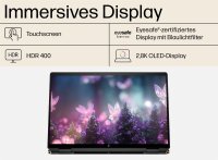 HP Spectre x360, Renew, Intel Ultra 7 155H, 16 GB DDR5, 1TB SSD, 16" 2.8K 2880x1800 OLED 400 nits, Arc GPU, 8 Xe-Cores, Win11 Home, Schwarz, 1 Jahr Bring‑In Garantie