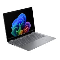 HP OmniBook X Flip 2-in-1 Next Gen AI 14-fk0438nz NB, Renew, AMD Ryzen 5 340, 16 GB LPDDR5, 512GB SSD, 14" WUXGA 1920x1200 400 nits, AMD Radeon 840M, Win11 Home, Silber, 1 Jahr Bring‑In Garantie