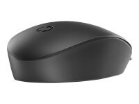 HP 125 - Mouse - kabelgebunden - USB - Schwarz für...