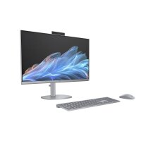 HP OmniStudio X AiO 27-cs0770nz DT, Renew, Intel Ultra 7 155H, 32 GB DDR5, 1TB SSD, 13.3" FHD 1920x1080 Anti-Glare, Arc GPU, 8 Xe-Cores, Win11 Home, Silber, 1 Jahr Bring‑In Garantie