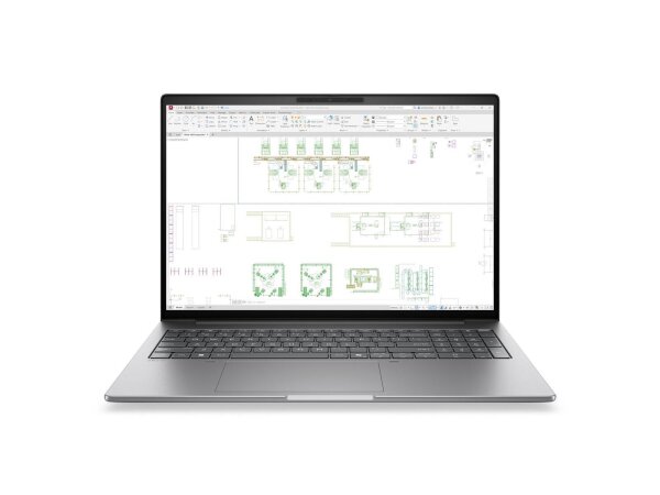 HP ZBook 8 G2i 16, Intel Ultra 7 356H, 32 GB DDR5, 1TB SSD, 16" WQUXGA 3840x2400 Anti-Glare DreamColor 500nits, RTX PRO 500 Blackwell, 6 GB GDDR7 dediziert, Win11 Pro, Silber, 3 Jahre Vor‑Ort Service