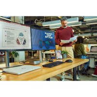 HP Series 7 Pro 727pk (Schwarz), 27" 4K UHD IPS, 100W USB-C Power Delivery, Webcam, 1 Jahr Bring-In Garantie (HP Renew)