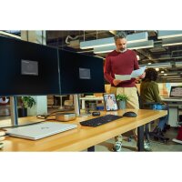 HP Series 7 Pro 727pk (Schwarz), 27" 4K UHD IPS, 100W USB-C Power Delivery, Webcam, 1 Jahr Bring-In Garantie (HP Renew)