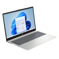 HP AI 15-fd2708nz Notebook, Renew, Intel Ultra 7 255U, 32 GB DDR5, 512GB SSD, 15.6" FHD 1920x1080 Anti-Glare 250 nits, Intel Graphics, Win11 Home, Silber, 1 Jahr Bring‑In Garantie