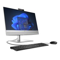 HP EliteOne 840 G9 AiO, Renew, Intel Core i5-14500, 16 GB DDR5, 512GB SSD, 23.8" FHD 1920x1080 250 nits, UHD Graphics 770, Win11 Pro, Silber, 1 Jahr Vor‑Ort Service