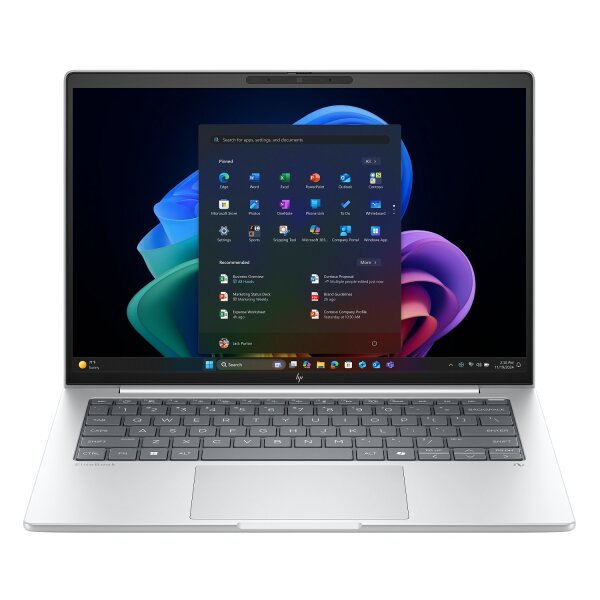 HP EliteBook 8 G1a, Renew, AMD Ryzen AI 7 350, 24 GB DDR5, 512GB PCIe SSD, 14" WUXGA 1920x1200 Anti-Glare 400nits, AMD Radeon 860M, Win11 Pro, Silber, 1 Jahr Vor‑Ort Service