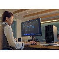 HP ProDesk 4 TWR G1i, Renew, Intel Ultra 7 265, 16 GB DDR5, 512GB SSD, Intel Graphics, FreeDOS, Schwarz, 1 Jahr Vor‑Ort Service