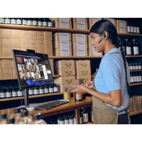 HP AiO G1i 23.8 Touch, Renew, Intel Ultra 7 265, 16 GB DDR5, 1TB SSD, 23.8" Touchscreen, Intel Graphics, Win11 Pro, Silber, 1 Jahr Vor‑Ort Service