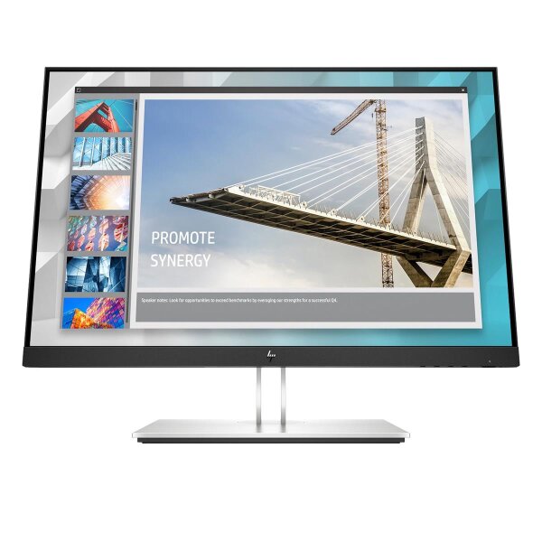 HP E24i G4 Display (Blau), 24" WUXGA IPS, Webcam, 1 Jahr Bring-In Garantie (HP Renew)